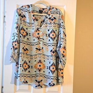 Womens Southwest style Blouse.